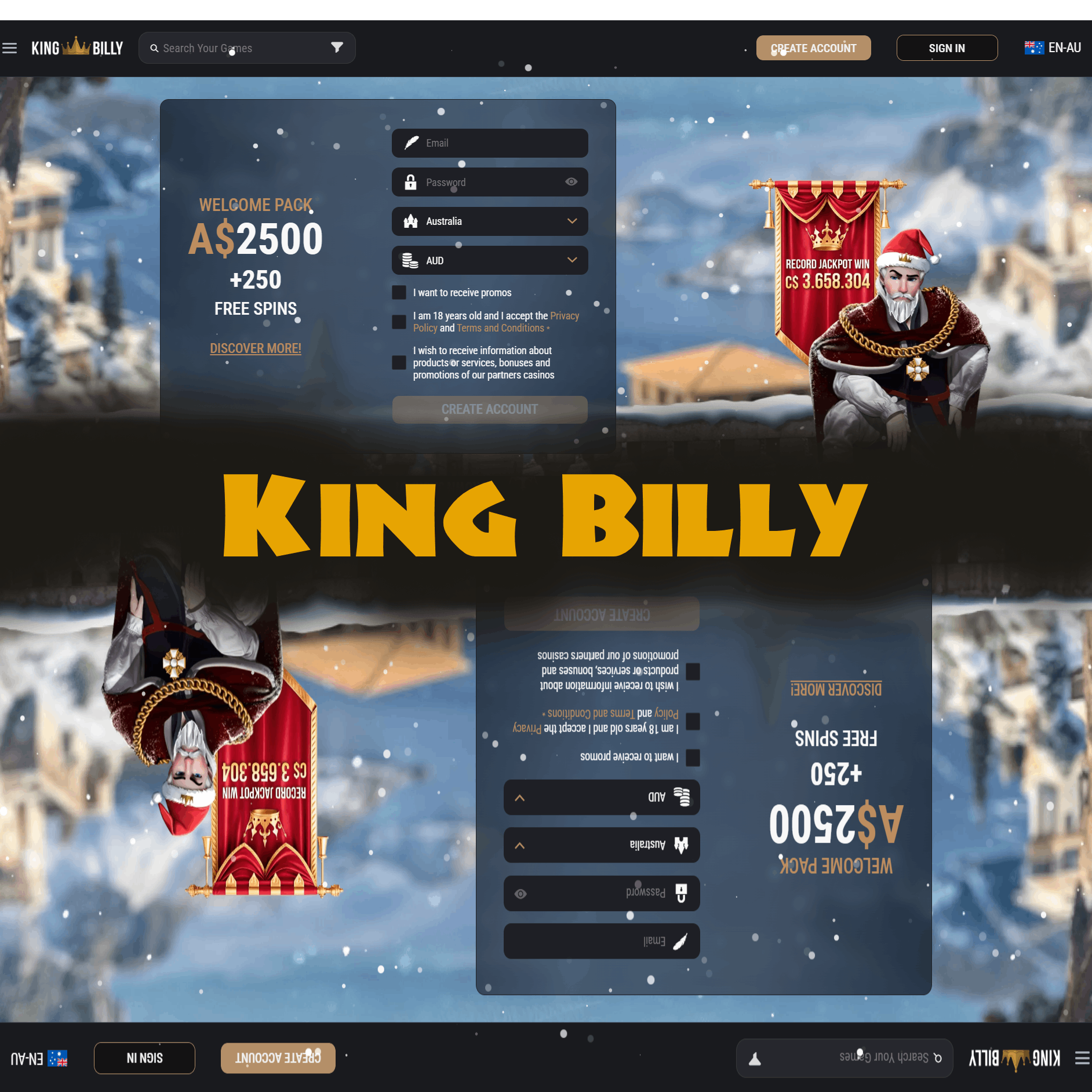 King Billy Official Website